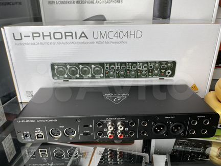 Внешняя Звуковая Карта Behringer UMC404 HD