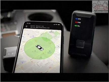 Глонасс / Gps маяк с блокировкой двигателя