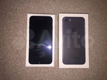 iPhone 7 (32gb), Чёрный матовый
