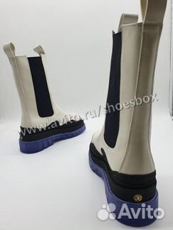 Сапоги bottega на платформе