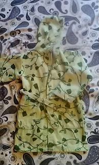 Халат махровый девочке хлопок