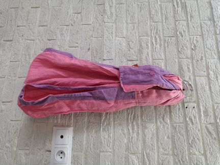 Слинг Чудо чадо с кольцами. Лён