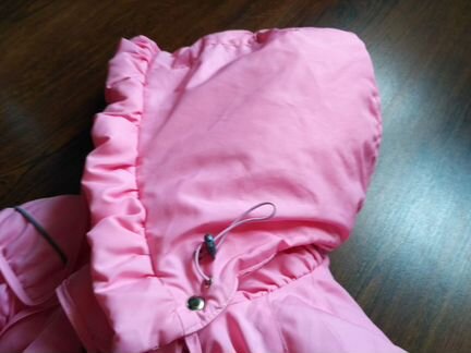 Куртка осень зима на девочку 4-6 лет с жилеткой