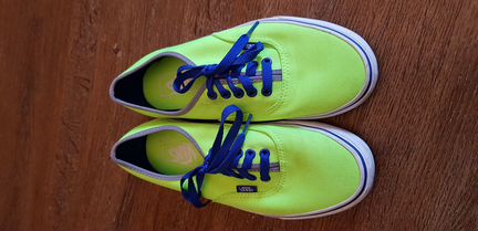 Кеды Vans Authentic зелёные р.39 (37)