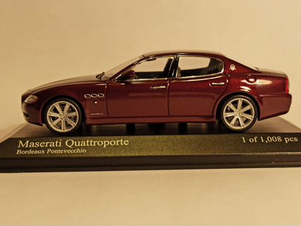 Maserati Quatroporte 1:43 Minichamps Раритет