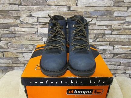 Ботинки зимние натуральный нубук и 100 шерсть