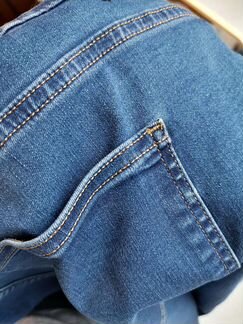 Джинсы синие