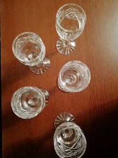 Рюмки хрустальные
