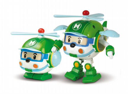 Машинка Robocar Poli Silverlit Вертолетик Хэли тра