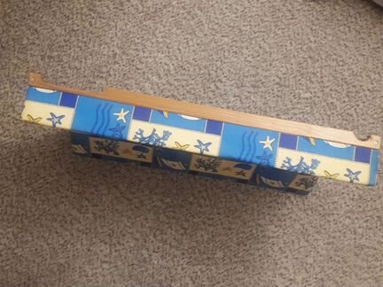 Пеленальная,непромокаемая доска,крепится на кроват