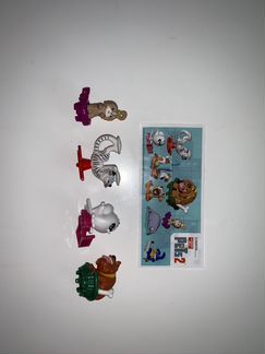 Фигурки киндер, DC, Marvel, Pets 2
