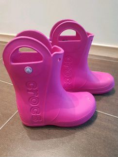 Детские резиновые сапоги Crocs