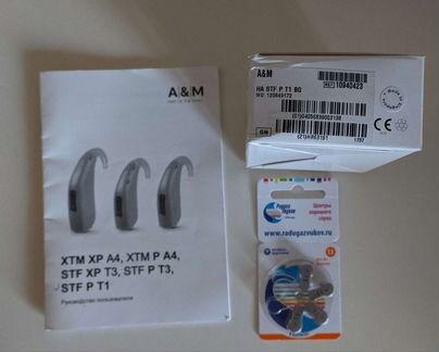 Слуховой аппарат a&m stf p t1 bg