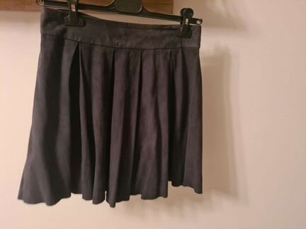 Юбка замшевая натуральная кожа
