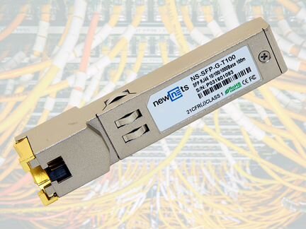 SFP RJ45 модуль 10/100/1000M, 1.25 GE совместим