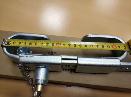 Замок блокиратор дверей контейнеров, фургонов