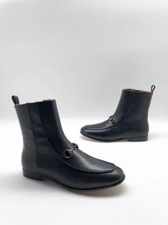 Ботинки женские gucci кожа