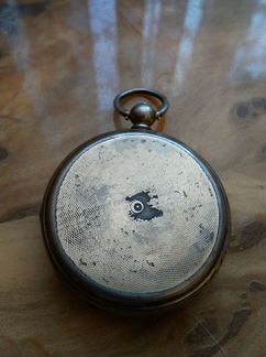 Часы карманные Tobias droite. Серебро. Золочение