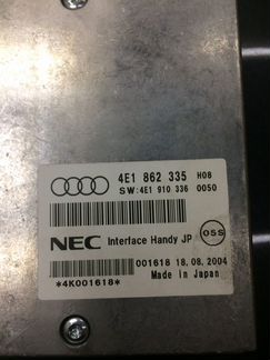 Блок управления телефоном NEC Audi A6 C6