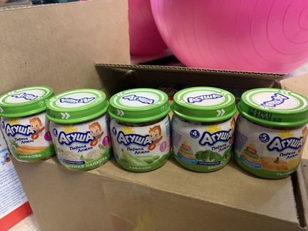 Детское пюре Агуша, каша, смесь Nestogen