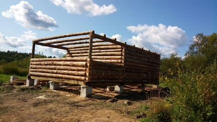 Сруб 6х9м,с верандой