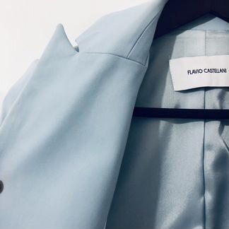 Пиджак жакет голубой Flavio Castellani