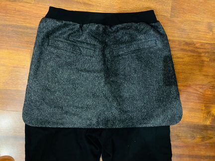 Брюки шерсть с баской M/L