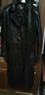 Пальто натуральная кожа
