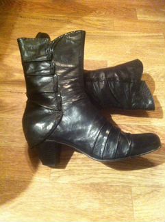 Полусапоги фирмы Tervolina, р. 41 натур кожа