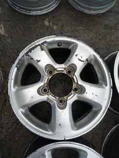 Диски бу литые R16 на Toyota Land Cruiser