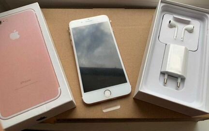 Телефон iPhone 7 Plus Rose Gold 128 гб