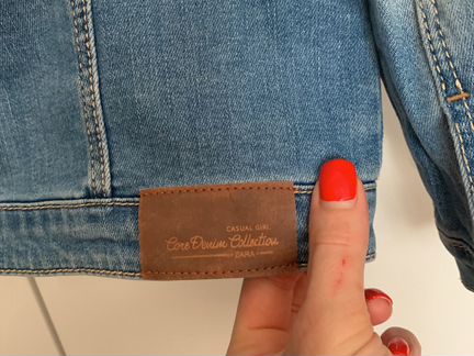 Джинсовая куртка Zara 110