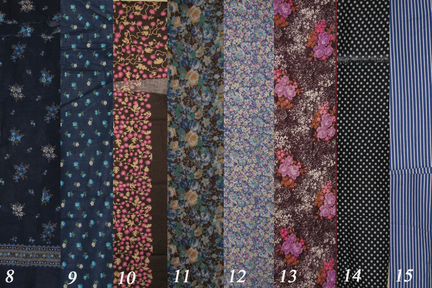 Ткани шёлк, хлопок, бархат и Советских времён