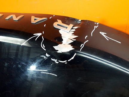 Капот Land Rover Range Rover 4 2012-Нв