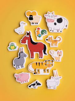 Животные из мультика 