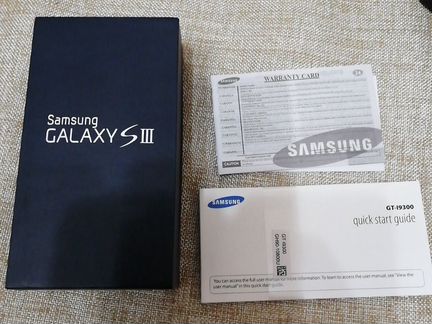Коробка от телефона samsung