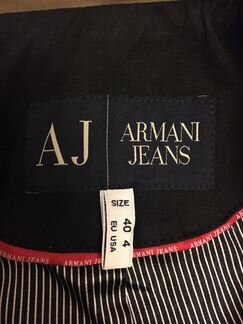 Плащ тренч Armani Jeans оригинал
