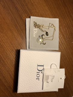 Кулон и цепочка Dior