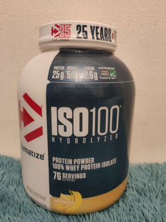 Протеин Dymatize ISO100 2.23 кг (76 порций) изоля