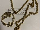 Серьги Versace и цепочка с кулоном Versace объявление продам