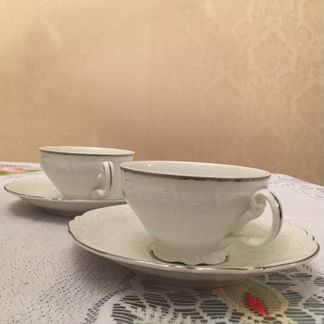 Чайная Фарфоровая пара