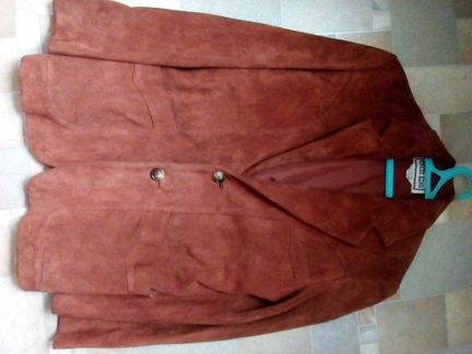 Пиджак мужской замша