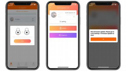 Tapplock one - умный навесной биометрический замок