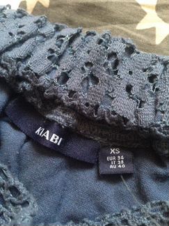 Новая кружевная макси юбка kiabi