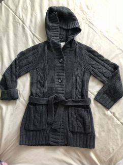 Кардиган zara, туника и меховой жилет (6-7, 13-14)