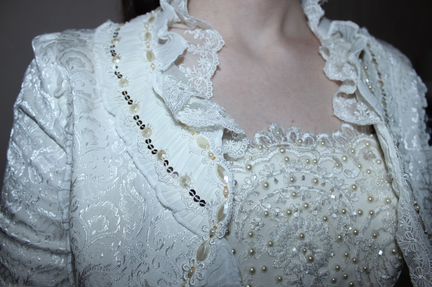 Кокетливое нарядное платье на торжество,на свадьбу