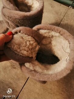 Ботиночки войлочные новые 36 - 37 р