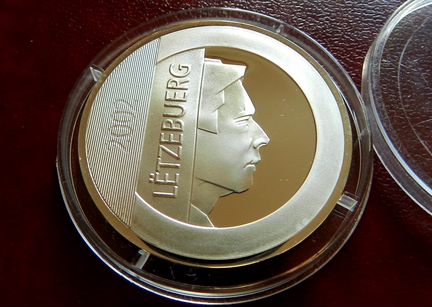 Люксембург, 25 евро 2002г Судебная система Ag925 N