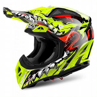 Мотошлем Кроссовый Airoh Aviator 2.2 Grim Gloss