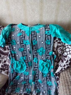 Халат велюр р 46-48 (новый)